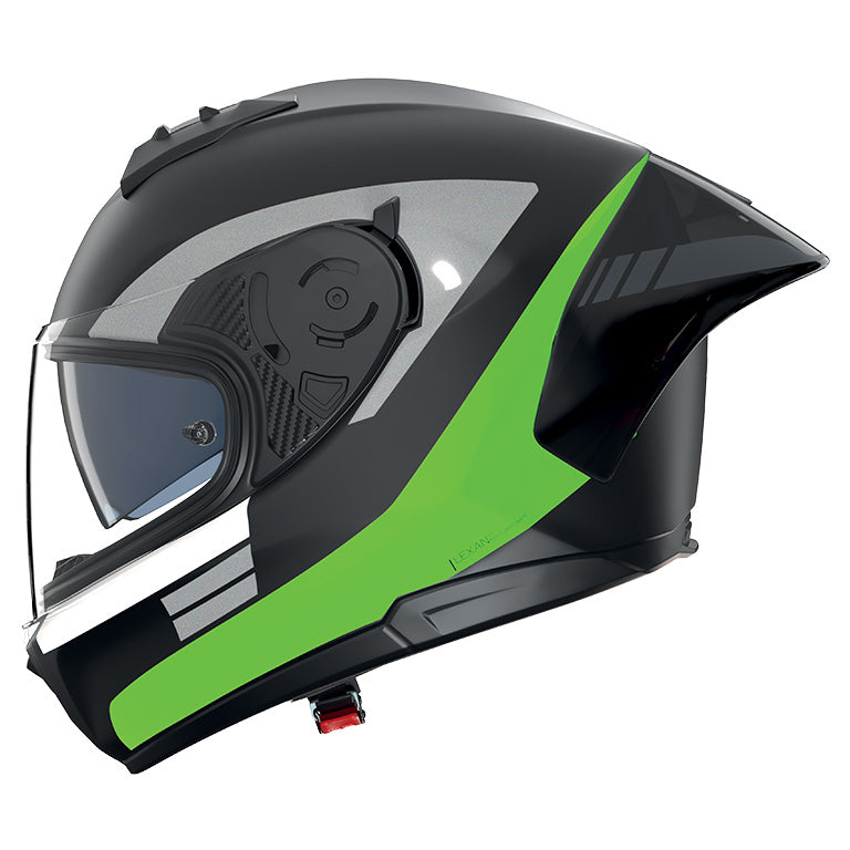 CASCO NOLAN INTEGRALE N60-6 SPORT CONTRASTO 358 NERO VERDE