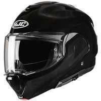 CASCO MODULARE HJC F100 NERO METALIZZATO FLIP UP