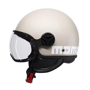 CASCO JET FGTR CLASSIC MOMODESIGN E2206 CANDY TORTORA SCRITTA BIANCA