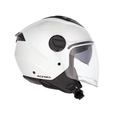 CASCO JET ACERBIS  LEVANTE BIANCO