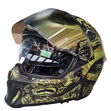 CASCO MPH INTEGRALE BLADE E22.06 GRAFICA COBRA OPACO PINLOCK 70 - Della Categoria Caschi Integrale Produttore MPH HELMETS - A soli €152.15! Acquista ora su Due Ruote Accessori