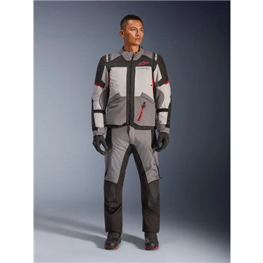 GIACCA ALPINESTARS UOMO ANDES V4 WP GRIGIA NERA RIGO ROSS