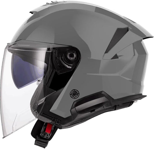 CASCO JET LS2 OF618 VERSO II SOLID NARDO GREY