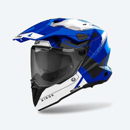 CASCO AIROH ENDURO COMMANDER 2 REVEAL BLU LUCIDO - Della Categoria Caschi Enduro & Cross Produttore Airoh - A soli €360! Acquista ora su Due Ruote Accessori