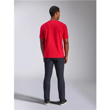 MAGLIA T-SHIRT ALPINESTARS MX HELMET CSF TEE ROSSA LOGO BIANCO