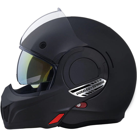 CASCO REVERS DURALEU CABRIO NERO OPACO - Della Categoria Caschi Modulare Produttore DURALEU - A soli €180! Acquista ora su Due Ruote Accessori