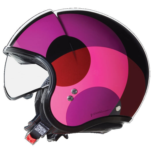 CASCO NOLAN JET N21 OMOL.06 BICROMO 346 NERO FUXIA LILLA - Della Categoria Caschi Jet Produttore Nolan Helmets - A soli €184! Acquista ora su Due Ruote Accessori