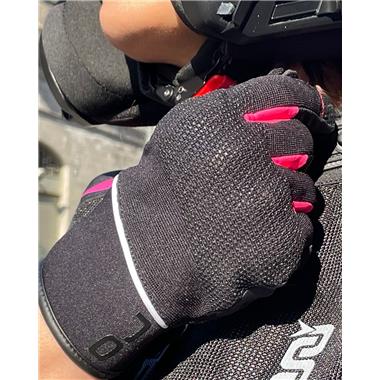 GUANTI DONNA OJ LUCE NERO FUCSIA - Della Categoria Guanti Estivi Donna Produttore OJ ATMOSFERE METROPOLITANE - A soli €24! Acquista ora su Due Ruote Accessori