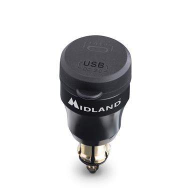 MP-DIN-USB C CARICATORE USB+USB-C DIN