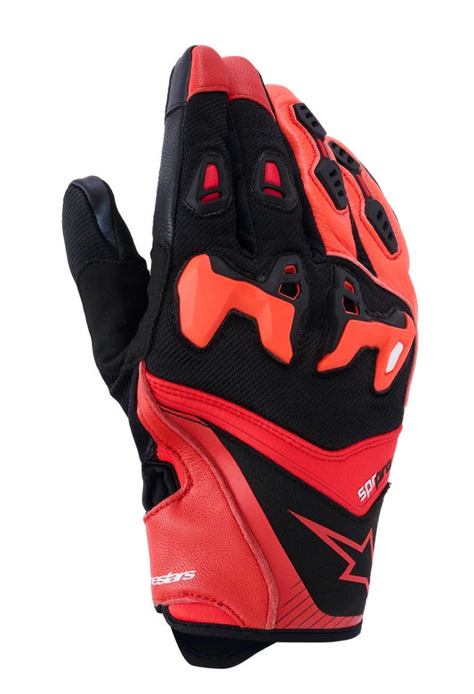 GUANTI ALPINESTARS SP-R PRO  BRIGHT RED RED FLUO BLACK