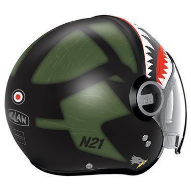 CASCO JET NOLAN N21 DOPPIA VISIERA SKYDWELLER 091 NERO VERDE OPACO - Della Categoria Caschi Jet Produttore Nolan Helmets - A soli €149.50! Acquista ora su Due Ruote Accessori