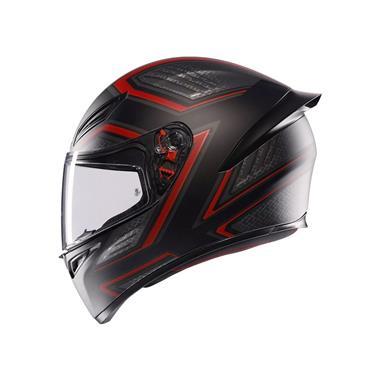 CASCO INTEGRALE K1 S AGV E2206 SLING MATT BLACK-RED - Della Categoria Caschi Integrale Produttore AGV CASCHI - A soli €203.15! Acquista ora su Due Ruote Accessori