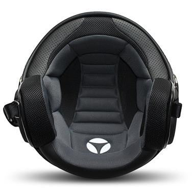 CASCO JET MOMO FIGHTER FGTR EVO TITANIO OPACO DOPPIA VISIERA