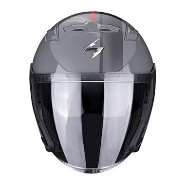 CASCO JET SCORPION EXO 230 SR GRIGIO CEMENTO ROSSO
