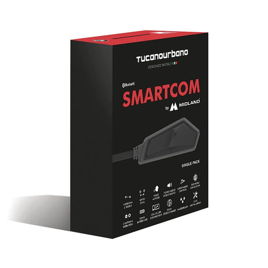 INTERFONO BT01 TUCANO SMARTCOM BY MIDLAND - Della Categoria Interfoni Bluetooth Produttore Tucano Urbano - A soli €97.50! Acquista ora su Due Ruote Accessori