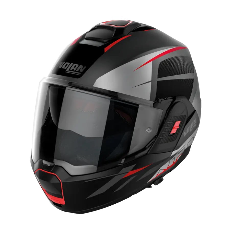 CASCO REVERS NOLAN N120-1 NIGHTLIFE N-CO025 NERO ROSSO OPACO - Della Categoria Caschi Modulare Produttore Nolan Helmets - A soli €376! Acquista ora su Due Ruote Accessori