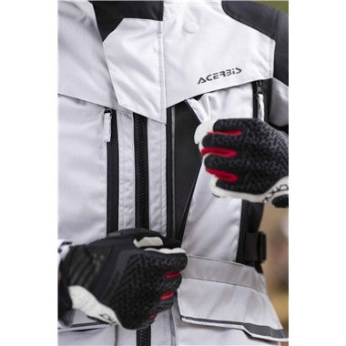 GIACCA ACERBIS CE X-ROVER GRIGIO-ROSSO