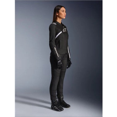 GIUBBINO DONNA ALPINESTARS T-SPS AIR V2 NERO BIANCO