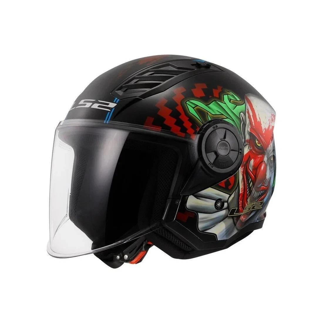 CASCO JET LS2 OF616 AIRFLOW II HAPPY DREAMS 06