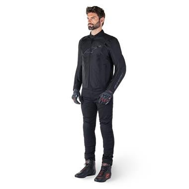 GIUBBINO UOMO TESSUTO ALPINESTARS T-SPS V2 WP NERO NERO