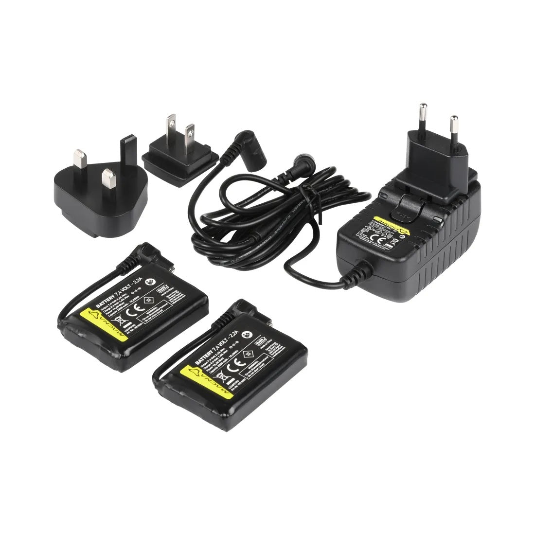 KIT BATTERIA + CARICATORE 7,4V 2,2A