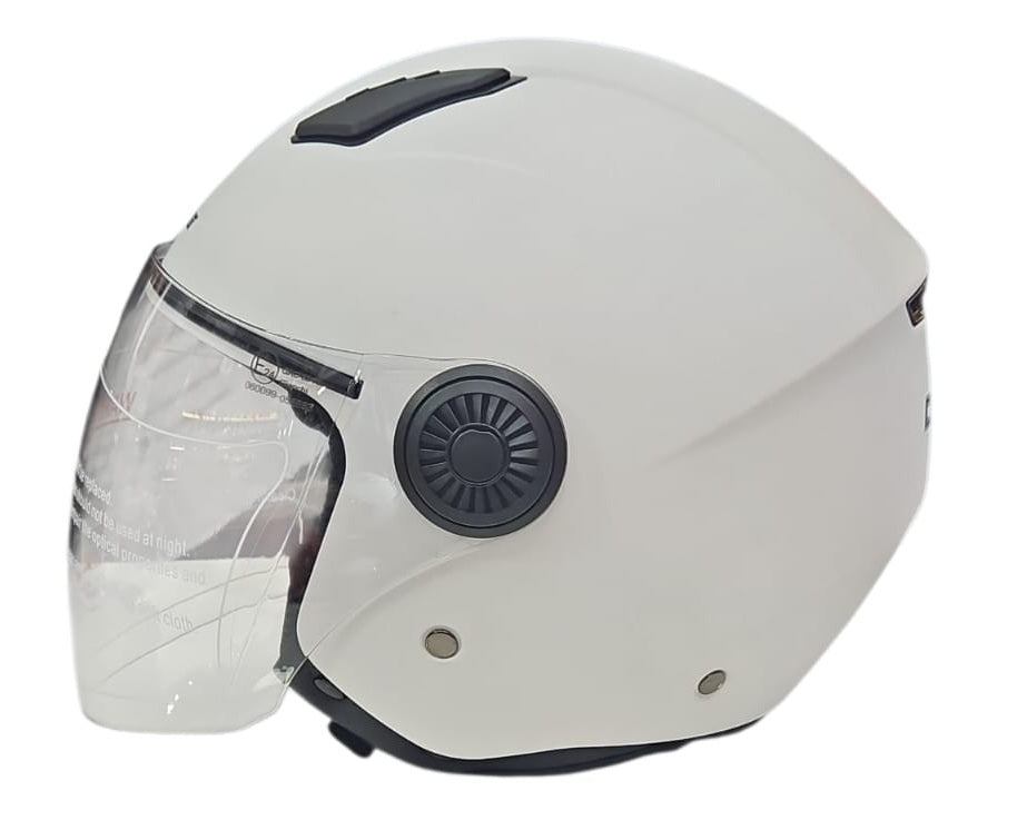 CASCO JET DIEFFE DF34 BIANCO OPACO