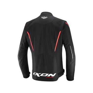 GIUBBOTTO TSUTO UOMO IXON STRIKER2 AIR WP NERO-BIANCO-ROSSO - Della Categoria Giubbini Estivi Uomo Produttore IXON - A soli €161.50! Acquista ora su Due Ruote Accessori