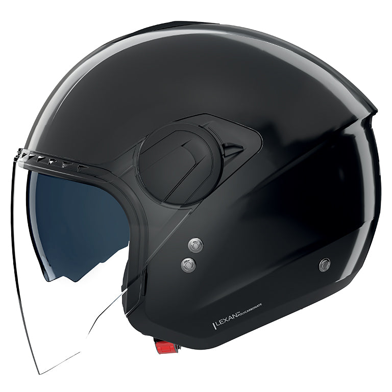 CASCO JET NOLAN N20-2 VISOR CLASSICO 301 NERO LUCIDO