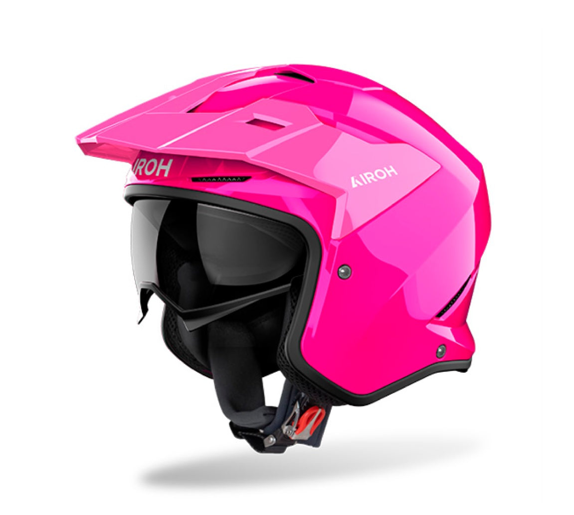 CASCO JET AIROH KOMBAKT KO11 COLORE FUCSIA LUCIDO