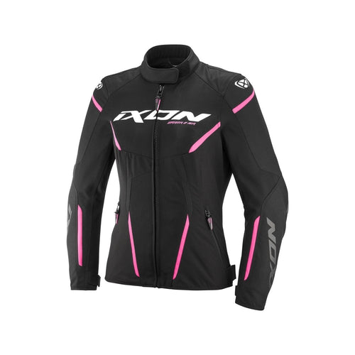 GIUBBOTTO  TSUTO DONNA IXON STRIKER2 AIRWPL NERO-ROSA VIVO