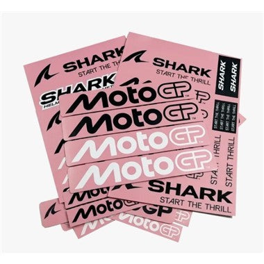 CASCO SHARK AERON MOTOGP CARBON ANTHRACITE RED