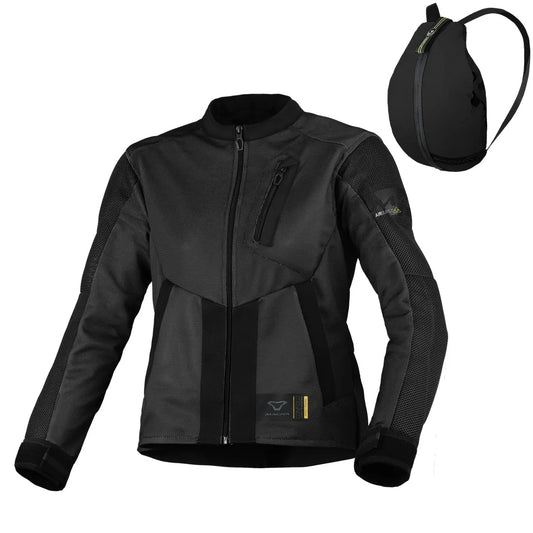 GIUBBINO MACNA DONNA TORIDA A ZAINO NERA