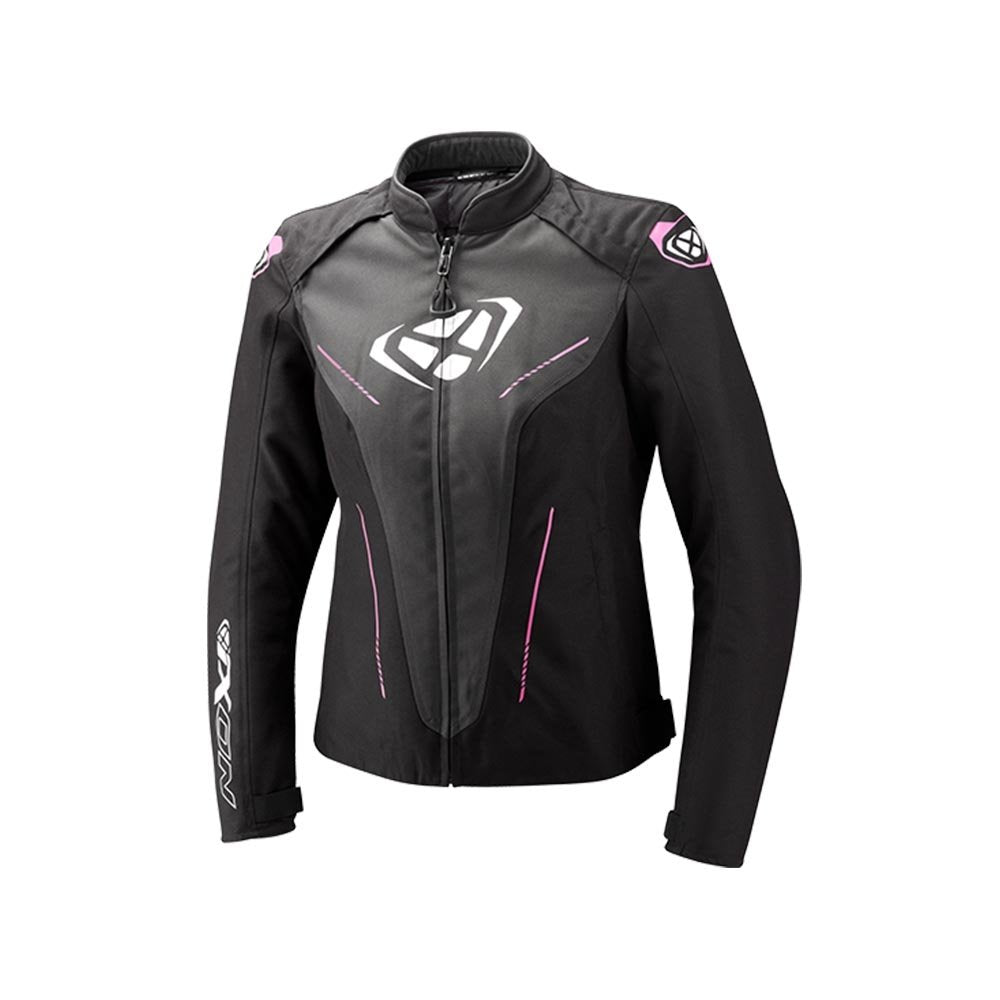 GIUBBOTTO  TSUTO DONNA IXON PRODIGY LADY NERO-ANTRACITE-ROSA VIVO