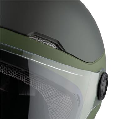 CASCO JET EL POP TUCANO VERDE OPACO