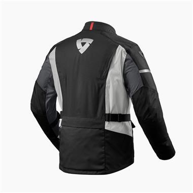 GIACCA UOMO REVIT HORIZON 3 H2O NERO ROSSO