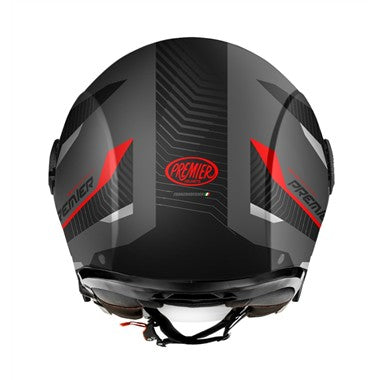 CASCO PREMIER 26 CITY FLY EVO FA Y17 BM NERO GRIGIO ROSSO OPACO