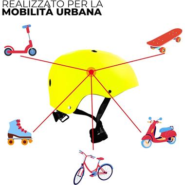 CASCO BHR 837 BICI BMX-MONOPATTINO GIALLO OPACO - Della Categoria Caschi Jet Produttore BHR - A soli €24! Acquista ora su Due Ruote Accessori