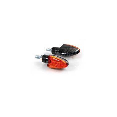 COPPIA FRECCE INDICATORE DIREZIONE LAMPA TUNING CARBON LOOK FORMA A PUNTA MOD ARROW - Della Categoria Freccie Produttore Lampa - A soli €21.95! Acquista ora su dueruoteaccessori.it