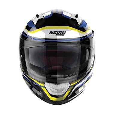 CASCO NOLAN INTEGRALE N60-6 TAGLIA LANCER 064 BIANCO GIALLO BLU - Della Categoria Caschi Integrale Produttore Nolan Helmets - A soli €195! Acquista ora su Due Ruote Accessori