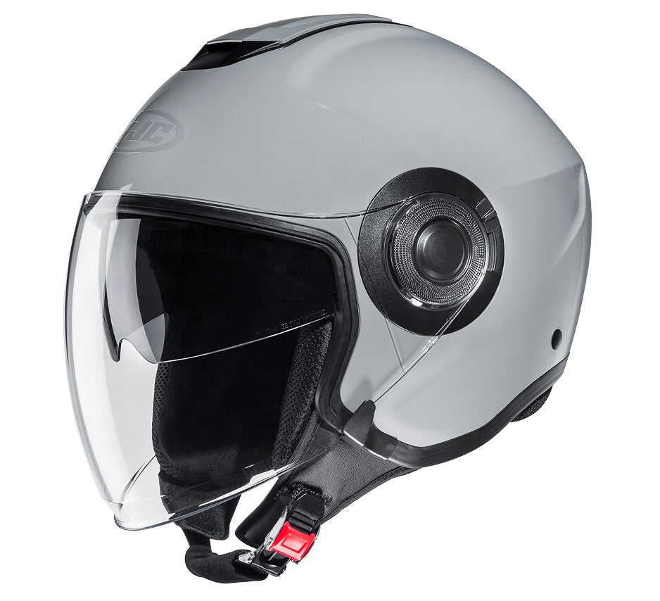 CASCO JET HJC I40 GRIGIO CHIARO LUCIDO - Della Categoria Caschi Jet Produttore HJC HELMETS - A soli €110.40! Acquista ora su Due Ruote Accessori