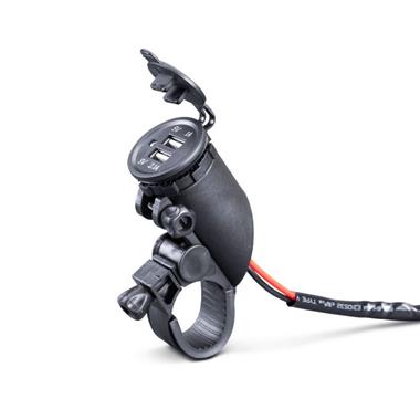 CARICATORE DA MOTO USB MP-H 2USB PRO ATTACCO MANUBRIO C1494 - Della Categoria Accessori Vari Produttore MIDLAND - A soli €23.20! Acquista ora su Due Ruote Accessori