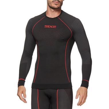 MAGLIA MANICA LUNGA SIX BLAZEFIT UNDERWEAR NERA ROSSA - Della Categoria Intimo Termico Uomo Produttore SIX - A soli €72! Acquista ora su Due Ruote Accessori