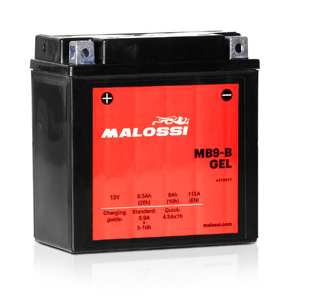 BATTERIA MB9-B MALOSSI GEL COMPATIBILE MB9-B PRONTA ALL USO - Della Categoria Batterie Produttore Malossi - A soli €39.89! Acquista ora su dueruoteaccessori.it