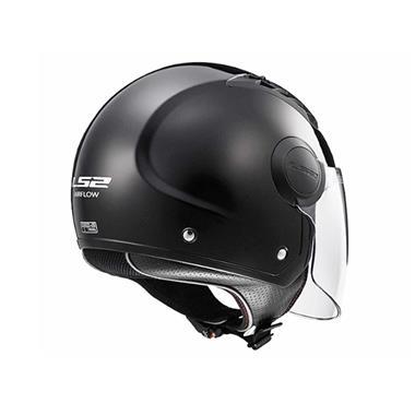 CASCO JET LS2 AIRFLOW OF562 NERO LUCIDO - Della Categoria Caschi Jet Produttore CASCHI LS2 - A soli €45.01! Acquista ora su dueruoteaccessori.it