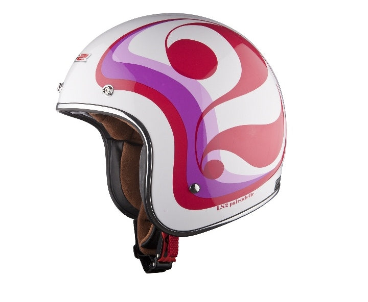 CASCO JET PSICODELIC BIANCO FUXIA CAFE RACE - Della Categoria Caschi Jet Produttore CASCHI LS2 - A soli €108.20! Acquista ora su dueruoteaccessori.it