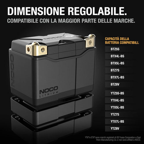 BATTERIA LITHIUM NOCO 12V 250A  2AH 26WH NLP5 - Della Categoria Batterie Produttore NOCO - A soli €115.30! Acquista ora su Due Ruote Accessori