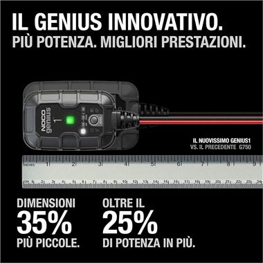 CARICABATTERIA + MANTENITORE 6V - 12V 1A NOCO GENIUS - Della Categoria Caricabatteria E Mantenitore Produttore NOCO - A soli €60.40! Acquista ora su Due Ruote Accessori