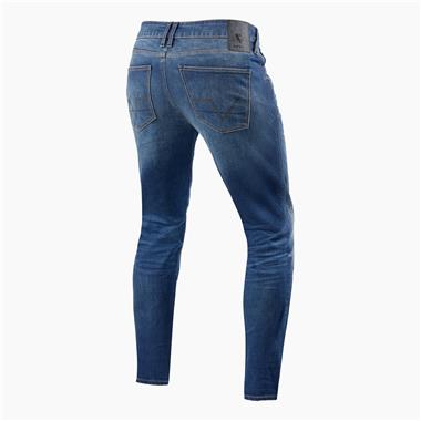 PANTALONE REVIT UOMO JEANS CARLIN SK BLU MEDIO SLAVATO L34 - Della Categoria Pantaloni & Jeans Uomo Produttore REVIT - A soli €160! Acquista ora su Due Ruote Accessori