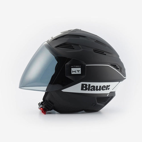 CASCO JET BLAUER BRAT NERO BIANCO OPACO - Della Categoria Caschi Jet Produttore BLAUER - A soli €81.75! Acquista ora su Due Ruote Accessori