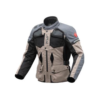 GIACCA TUR WAYPOINT 4 STAGIONI UOMO GRIGIO SABBIA NERO - Della Categoria Giubbini Tessuto Uomo Produttore T.UR - A soli €245.00! Acquista ora su dueruoteaccessori.it